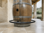 Whiskey & Wine Barrel DIY Bistro Kit — Table Top, Foot Rail & Stools