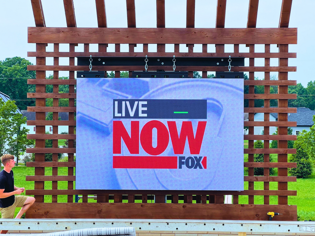 140" (11.83 ft) Outdoor TV