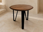 Whiskey & Wine Barrel Modern Table Set — Table and Chairs, Reclaimed Oak