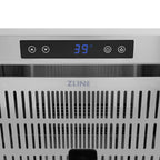 ZLINE 24" Touchstone 168 Can Outdoor-Rated Dual Refrigerator Drawer, Stainless Steel, RDSO-ST-24