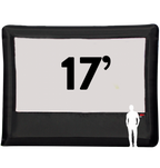 Elite Outdoor Movies Professional 17' Inflatable Screen