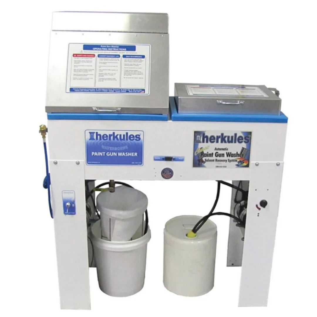 Herkules G520 – Waterborne & Solvent Combo Paint Gun Washer