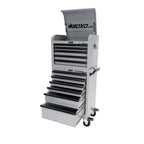 BoxoUSA Pro Series 26" 11-Drawer Rolling Tool Box Combo – Nardo Grey