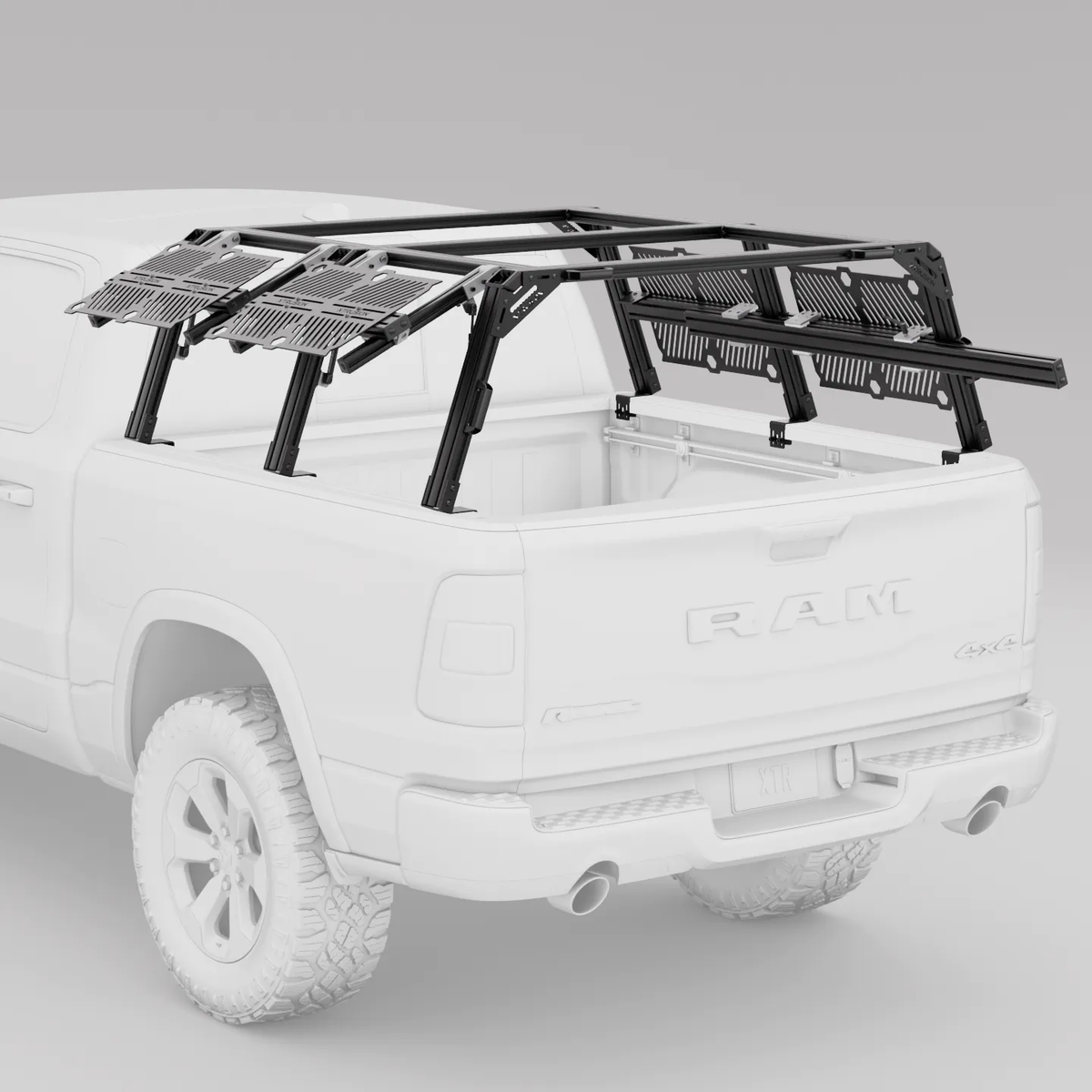 Ram 1500 Pre-configured Bed Rack (Straight Bed) | XTR3 Popular Builds + MOLLE Packages