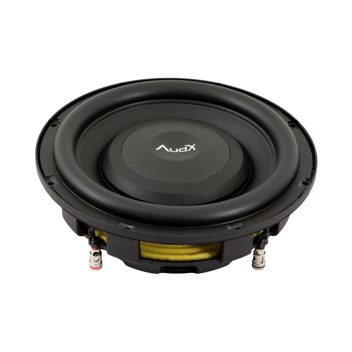 ASW10D4 – 10″ Shallow Mount Dual 4Ω (4Ω+4Ω) Voice Coil Subwoofer