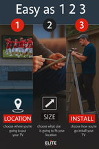 140" (11.83 ft) Outdoor TV