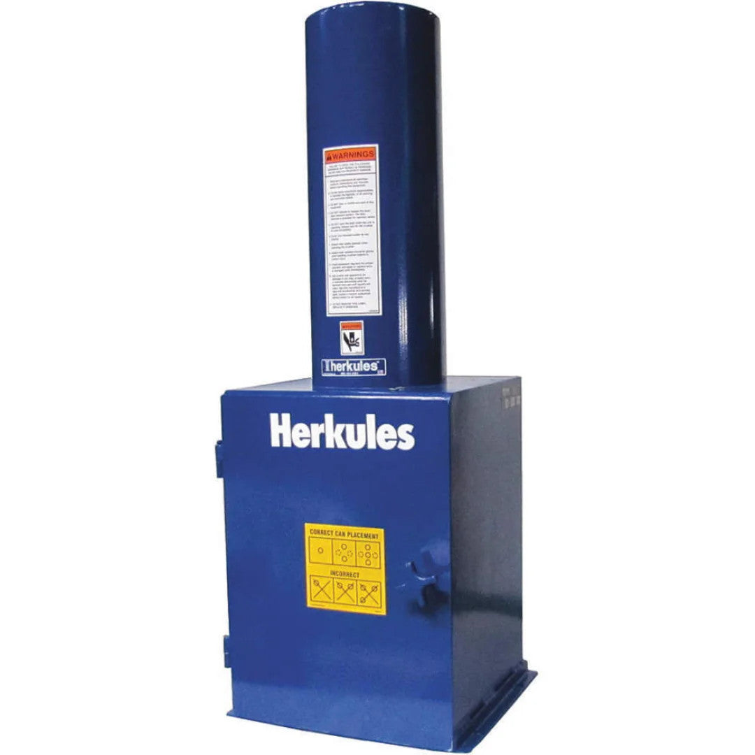 Herkules HCR2 – 3.75 Ton Paint Can Crusher (Bench Model)