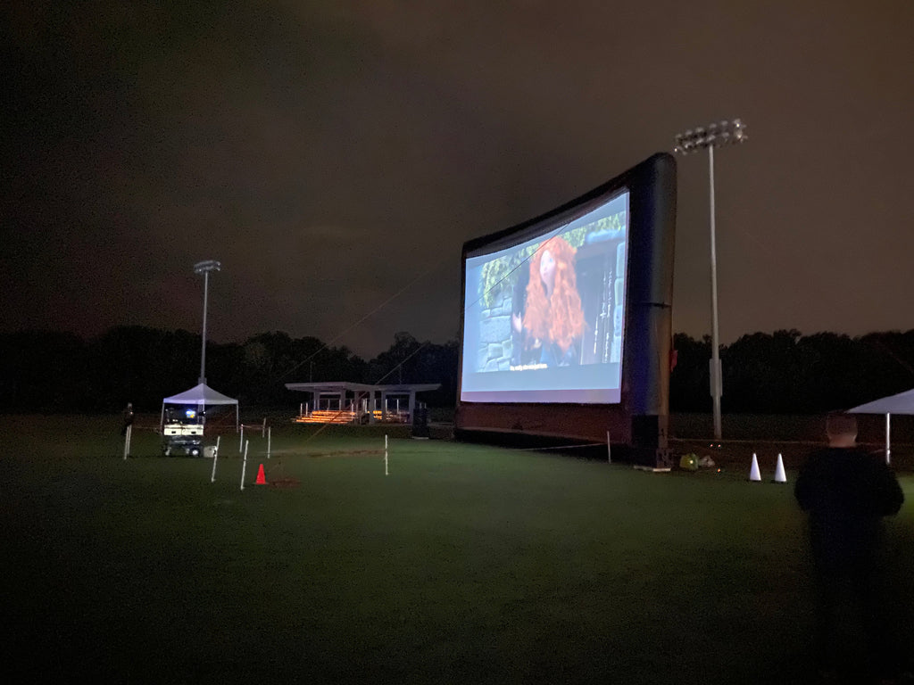 Elite Outdoor Movies Platinum 42' Inflatable Screen