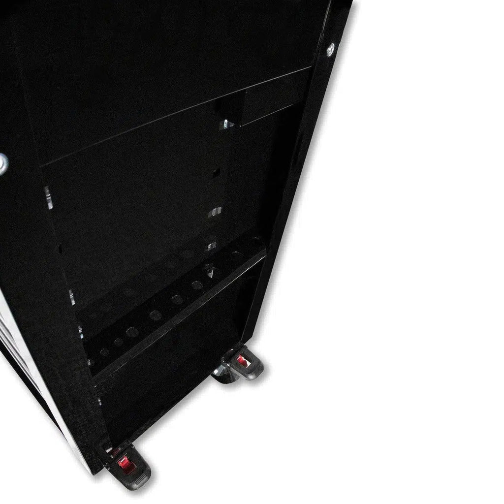 BoxoUSA Pro Series Loaded 35" 5-Drawer Flip-Top Service Cart (222-Piece Set)