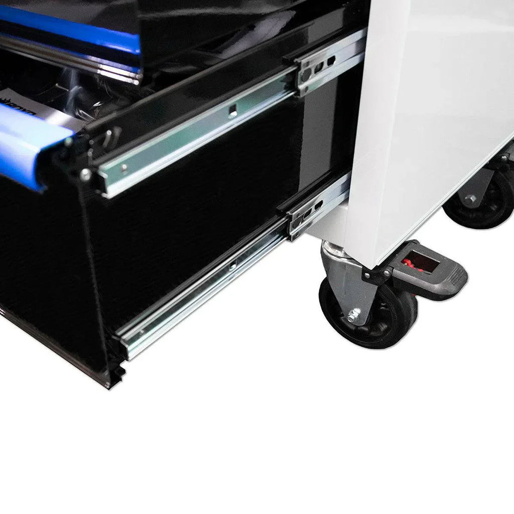 BoxoUSA Pro Series Loaded 26" 6-Drawer Rolling Tool Box Combo (222-Piece Set)