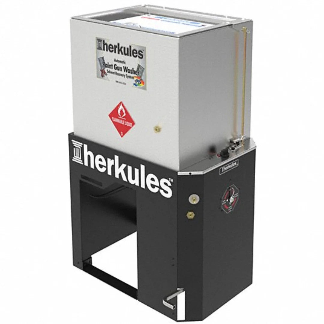 Herkules G415 – Industrial Duty Stainless Spray Gun Washer (Two Guns, Two Cups)