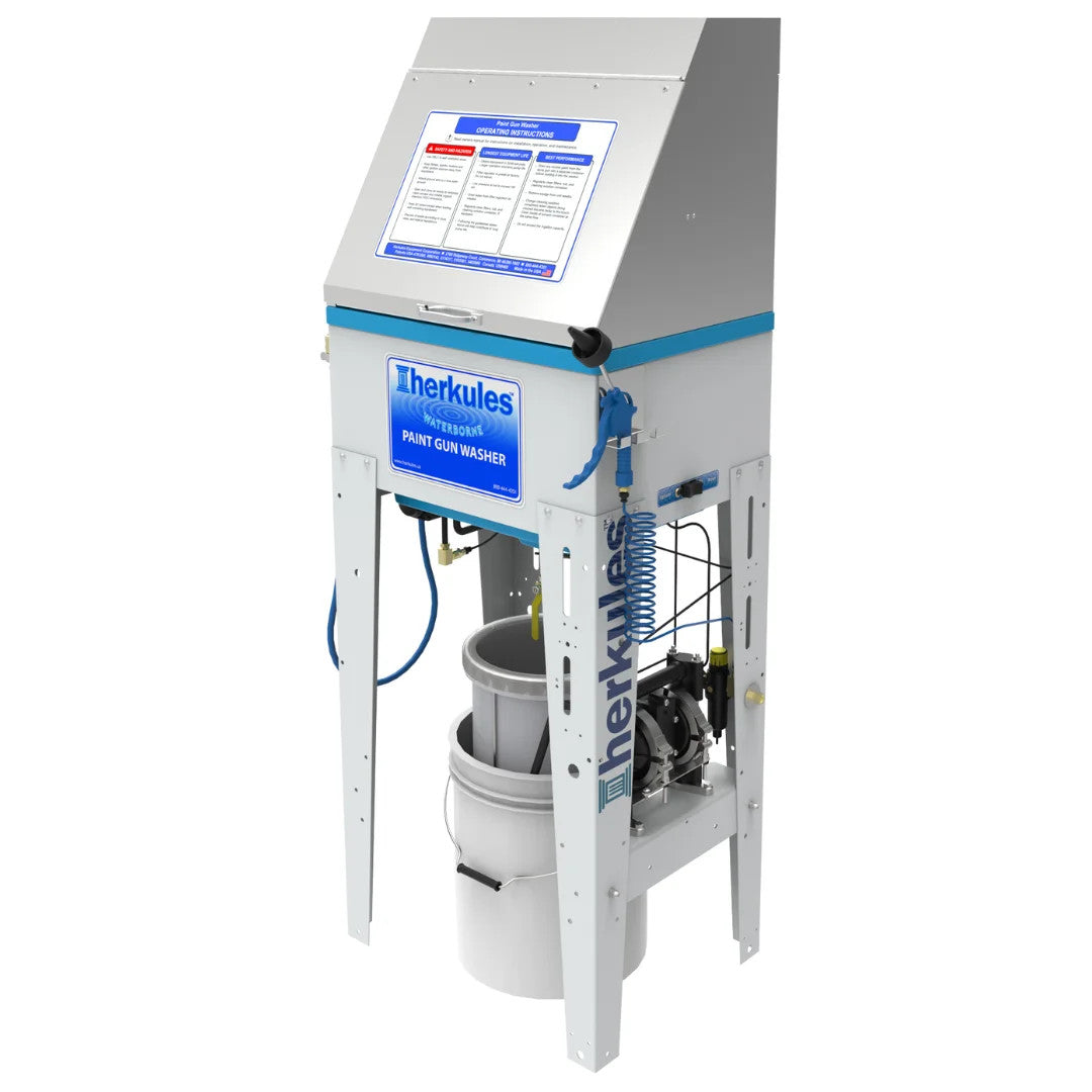 Herkules G550 – Easy Waterborne Spray Gun Cleaning Station