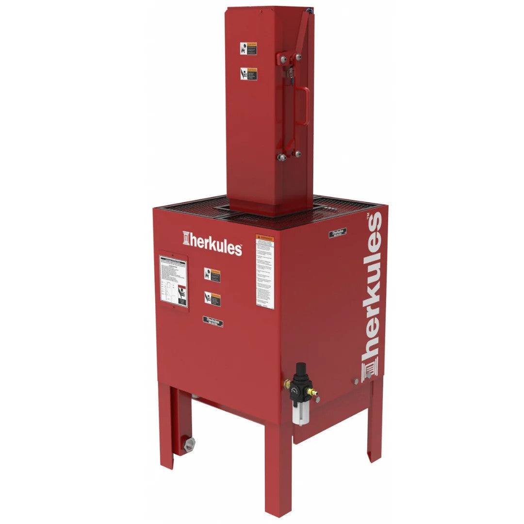 Herkules OFC5 – Heavy Duty Locomotive Oil Filter Crusher (30" Max Height)
