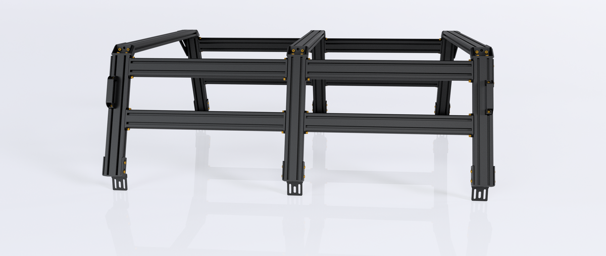Ram 1500 Pre-configured Bed Rack (Straight Bed) | XTR3 Popular Builds + MOLLE Packages