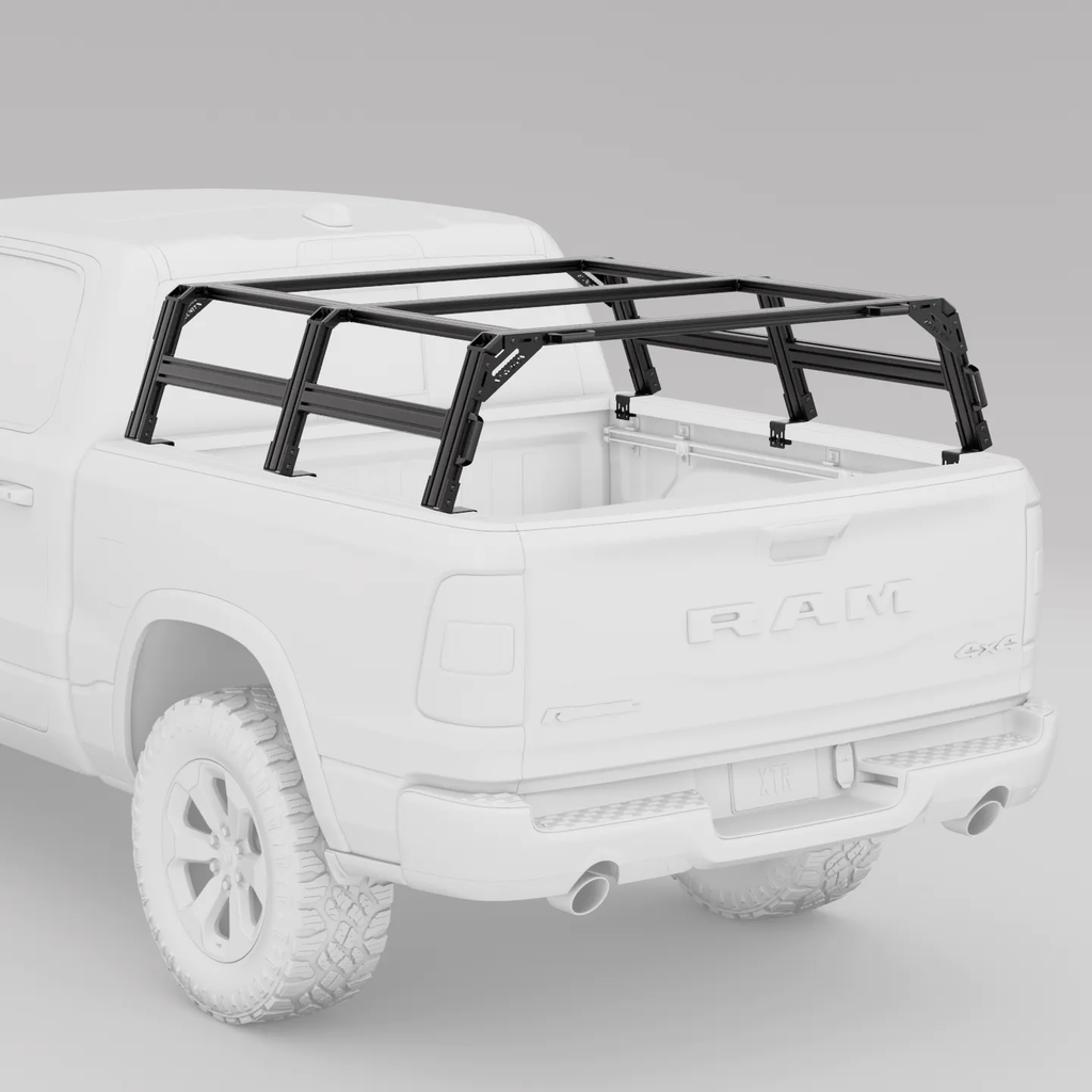 Ram 1500 Pre-configured Bed Rack (Straight Bed) | XTR3 Popular Builds + MOLLE Packages