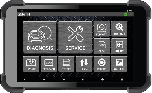 Zenith Z5 Professional Diagnostic Scan Tool